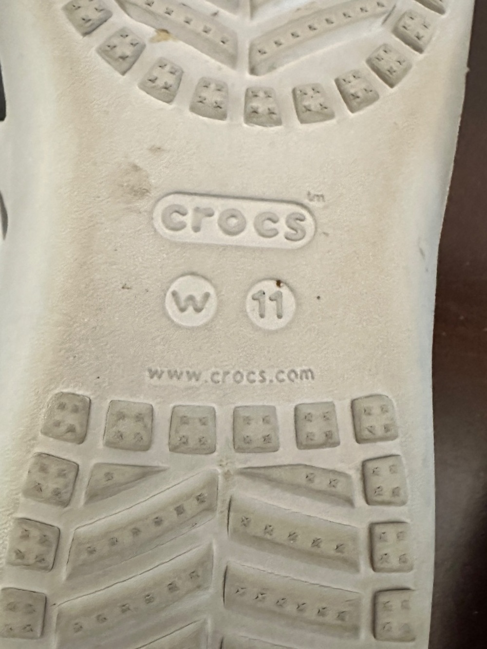 Crocs AthensLight Gray Sandals Women's Size 11 Slip On Flip Flops Thongs Summer - Picture 8 of 8
